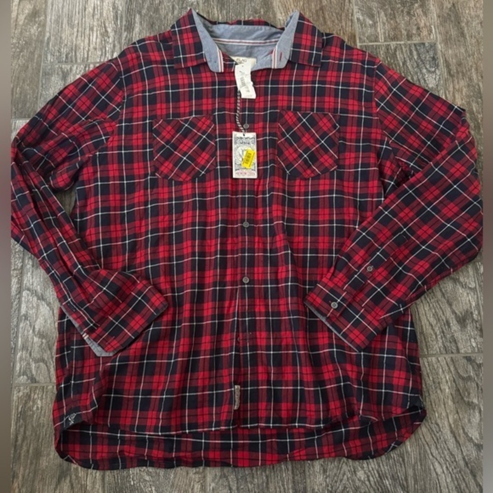Flag & Anthem plaid long sleeve